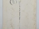 a close up of a piece of paper with a stamp on it