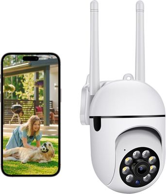 a close up of a camera and a cell phone on a white background