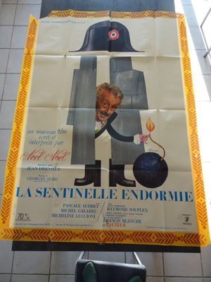 Affiche française du film « La sentinelle endormie »
