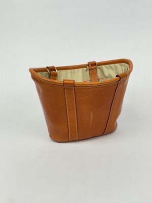 SAC - PANIER Modèle Antique naturel En cuir avec deux anses …