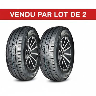 Lot de 2 - APLUS - Pneu hiver utilitaire - 195/65R16C 104/10…