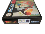 a box with a video game on it sitting on a table