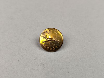 gros plan d'une pièce d'or sur une surface blanche