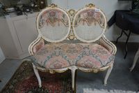Élégant ensemble de salon polychrome de style Louis XVI – re… (photo 2)