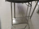 an image of a table in a commercial kitchen