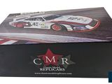 a box with a picture of a racing car on it