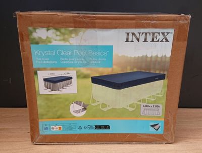 Bâche hiver - INTEX - Piscine Rectangulaire - 4,00m x 2,00m …