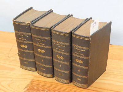 4 ouvrages d'Alphonse KARR 1940 et 1941 intitulés "Les guèpe…