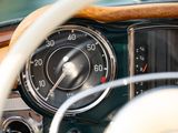 a close up of a car dashboard with a speedometer