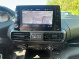 a car dashboard with a gps device in it