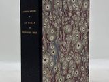 a black book with a pattern of owls on it