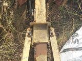 a large piece of machinery that is laying on the ground