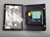 a video game in a black case on a table