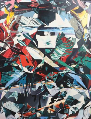 Sean Dawson (n en 1964) "Lines Across Eyes"