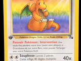 carte Pokémon avec l'image d'un dragon au recto