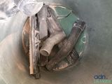 a lot of tools that are inside of a metal container