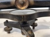 a close up of a metal object on a table