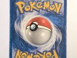 a picture of a pokemon card with a poke - n - poke ball on it