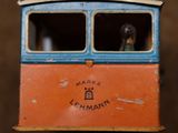a toy train that is sitting on a table