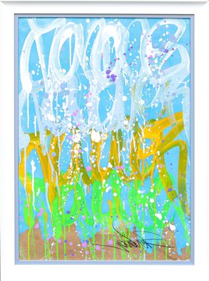 an image of a painting of a group of people in a field