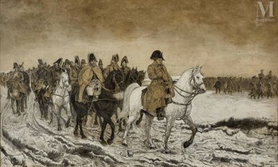 Ecole FRANÇAISE d'après Jean-Louis-Ernest MEISSONIER (1815-1…