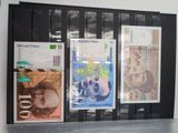 a picture of a picture of a wall with money on it