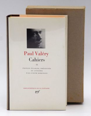 the book cover of paul valley cahiers, with a picture of a man ' s face on it