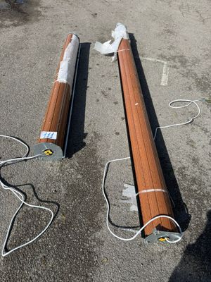 Lot comprenant 2 volets roulants électriques avec lames aspe…