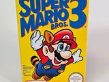a close up of a box of nintendo super mario 3