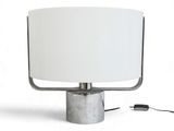 an image of a table lamp with a white shade on it