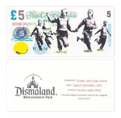 BANKSY (né en 1974) d'après - Battle of the Beanfield - 2015…