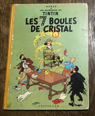 Les Aventures de Tintin Hergé Les 7 Boules De Cristal