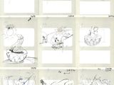 esquisses d'une série de dessins représentant des personnes dans diverses poses