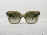 sunglasses on a white surface with a white background