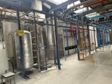 a large room with a lot of machines in it