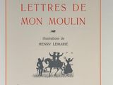 the cover of the book lettres de mon moulinn