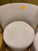 2 Petits fauteuils MOBITEC, beige, assise tournante, petites… (photo 3)