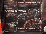 two boxes of star wars ships on display in a store