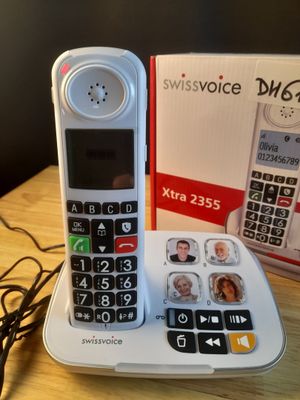DH616// Téléphone sans fil Swissvoice Xtra 2355 pour Sénior …