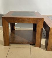 Ensemble en bois naturel comprenant une table-basse rectangu… (photo 4)