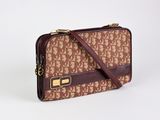 Sac à bandoulière Michael Korsh à imprimé emblématique, marron et marron