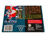 a back cover of a book with a picture of a clown on it