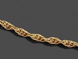 un bracelet à maillons en or 18 carats, signé Cartier