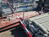 a lot of pallets that are sitting on the ground