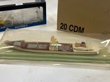 a small model of a boat in a box