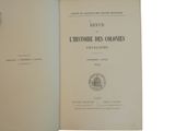 the front and back pages of a book with a picture of a clock on it