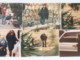 several pictures of people and a car in a collage of photos