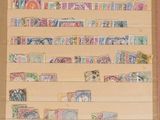a picture of a book with a lot of stamps on it