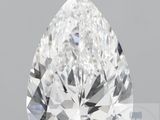 Diamant de 1,01 carat, taille poire, G, SI1, très bon état, certifié par le GIA, certifié par le GIA