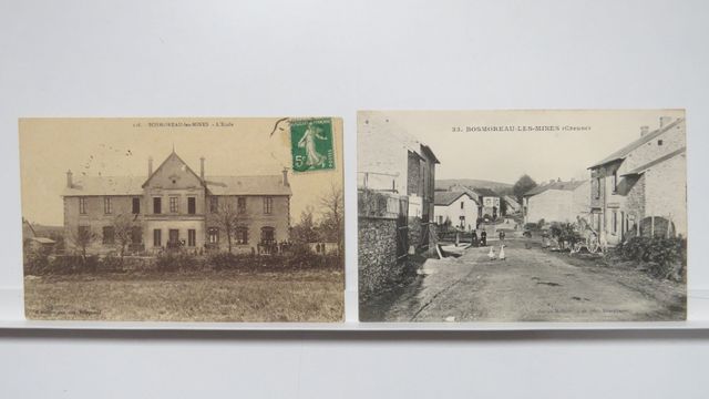 Bosmoreau-les-Mines : Lot de 2cpa : Malivert 33 et Malivert 116 (...